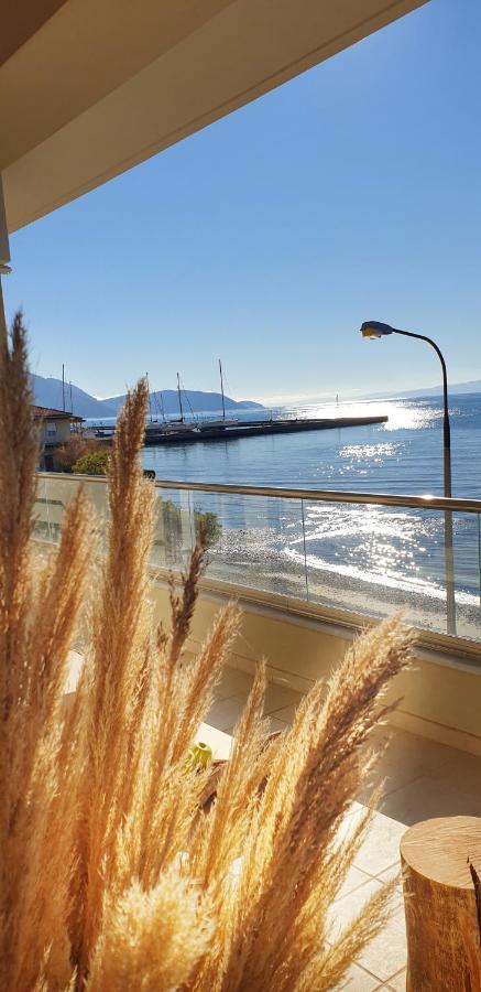 Boho Beach House In Itea-Delphi Buitenkant foto