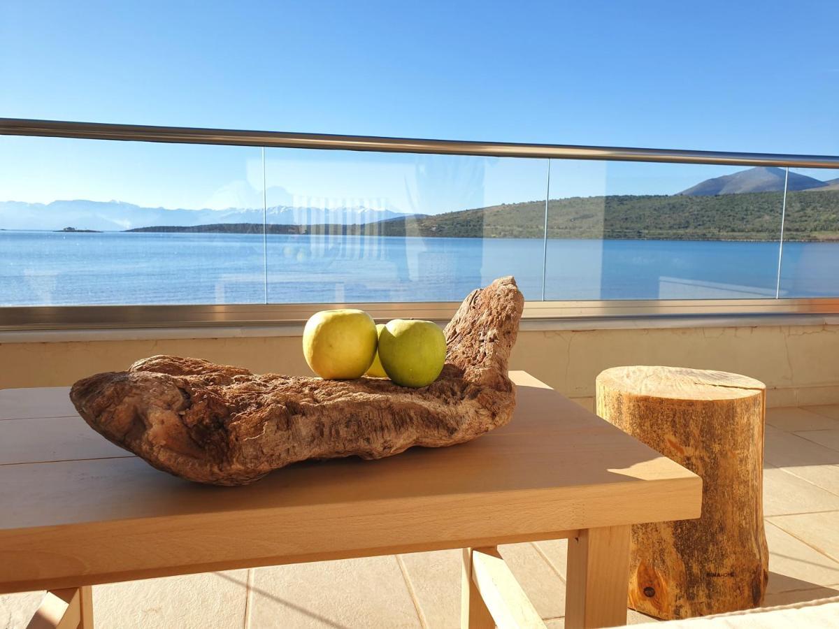 Boho Beach House In Itea-Delphi Buitenkant foto