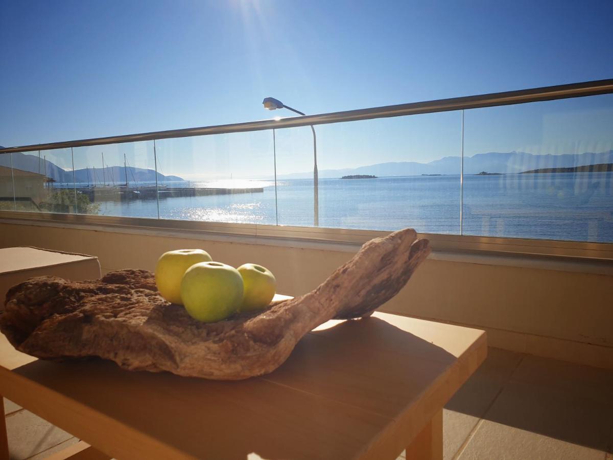 Boho Beach House In Itea-Delphi Buitenkant foto