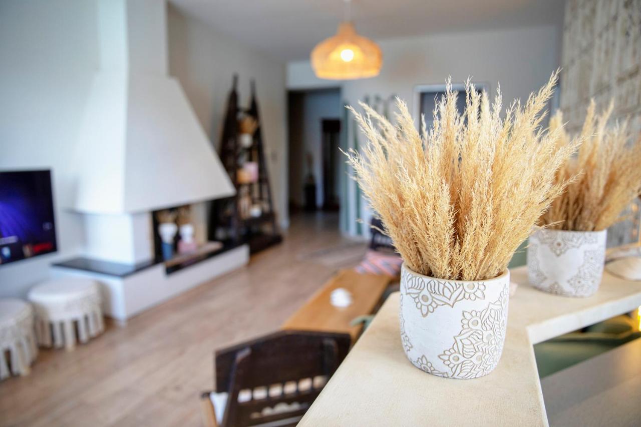 Boho Beach House In Itea-Delphi Buitenkant foto