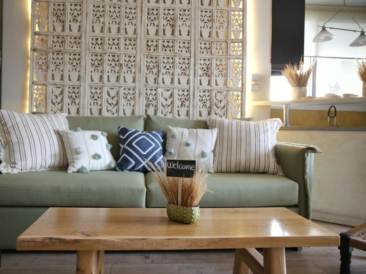 Boho Beach House In Itea-Delphi Buitenkant foto