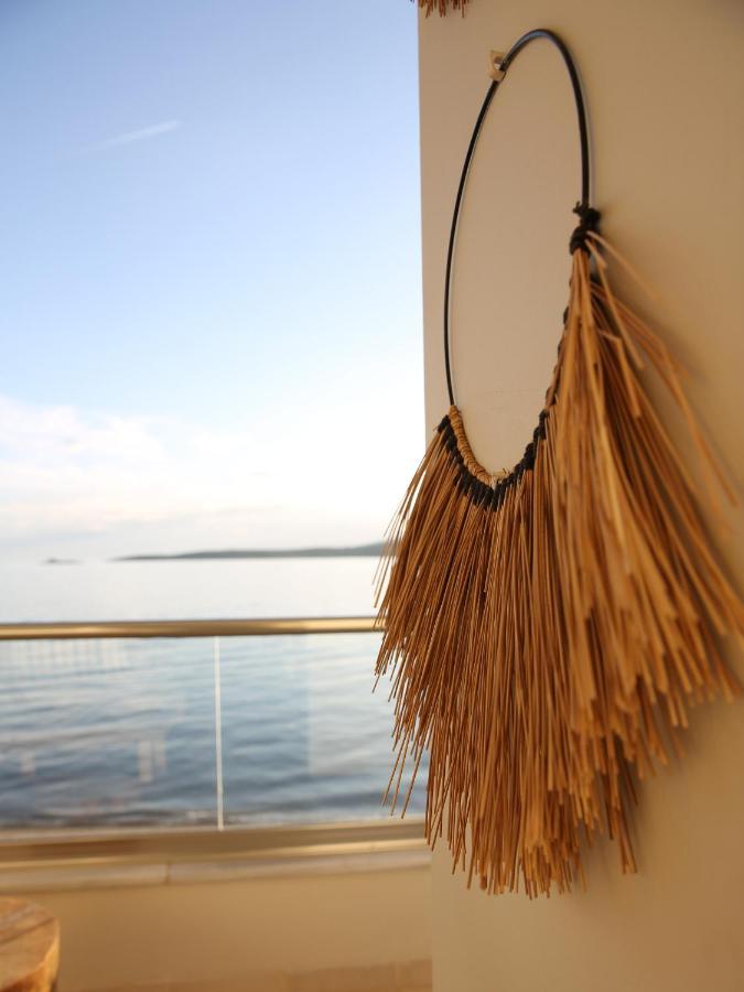 Boho Beach House In Itea-Delphi Buitenkant foto